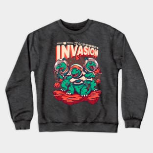 Lizard Monster Invasion Crewneck Sweatshirt